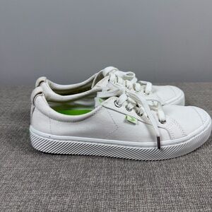 CARIUMA Sneakers OCA Low Off White Canvas Sneakers W 8 M 6.5 Minimalist Casual